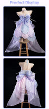 Load image into Gallery viewer, LAST BATCH UWOWO Exclusive Genshin Impact Fanart Kokomi Starlit Jellydream Formal Dress Cosplay Costume Bud Dress With Petticoat