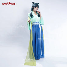 Load image into Gallery viewer, IN STOCK UWOWO Maomao Cosplay Anime The Apothecaryy Diariess Maomao Frog Green Hanfu Style Hunt Cosplay Costume New suit