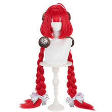 Load image into Gallery viewer, UWOWO Ukinami Yuzuha Wig Game Zenless Zone Zero ZZZ Ukinami Yuzuha Cosplay Wig Red Hair Long Hair Halloween Wig