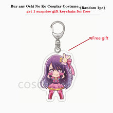 Load image into Gallery viewer, New Arrival Ai Hoshino Cosplay Costume Oshi No Ko Cosplay Wig Red Dress Bunny Hairpin Performance Dress Women Event Party Outfit