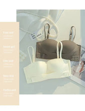 Load image into Gallery viewer, Big Breasts Underwear Sexy Lingerie S-Xl Plus Size Front Buckle Seamless One-piece Bra Cup Invisible Strapless Bra For Women