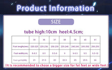 Load image into Gallery viewer, IN STOCK UWOWO Game Genshin Impact Raiden Shogun Baal Cosplay Shoes Ba'al Halloween High Heels for Women  Clothing