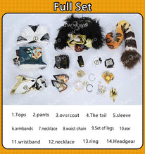 Load image into Gallery viewer, UWOWO Xilonen Cosplay Collab Series:Game Genshin Impact Xilonen Cosplay Costume With Tail and Ears New Outfit Halloween Costume