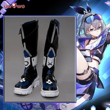 Load image into Gallery viewer, UWOWO Honkai Star Rail Silver-Wolf Cosplay Shoes Hacker Stellaron Hunters HSR Cosplay Shoes Boots
