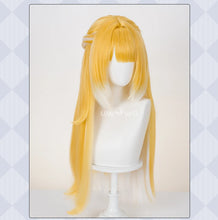 Load image into Gallery viewer, UWOWO Ju Fufu Wig Game Zenless Zone Zero ZZZ Ju Fufu Cosplay Wig Orange Yellow Hair Long Hair Halloween Wig