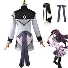Load image into Gallery viewer, Kaname Madoka Akemi Homura Cosplay Costume Puella Magi Madoka Magica Adult Carnival Uniform Anime Halloween Costumes Women Game