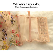 Load image into Gallery viewer, Sexy Embroidery Lingerie Lace Floral Women Underwear Bones Push Up Bra Romantic Girl Bras And Panties Set Female Beautiful Sets