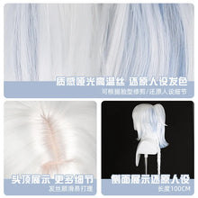 Load image into Gallery viewer, Synthetic Cosplay Wig Inspired By Game Girl-Ma-ra-ni, Realistic Scalp, Detachable Ponytail, Braided Headband, Clip on, Party