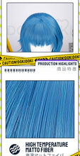 Load image into Gallery viewer, IN STOCK Jinxx Wig Game DokiDoki-R Women 38cm Hair Jinxx Cosplay Mask Tattoo Necklace Nails Bun Wig Luminous Ball Free Cap