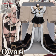 Load image into Gallery viewer, LAST BATCH UWOWO Azurr Lanee IJN Owari Sheep 18+ Sexy Cosplay Costume With Cloak Halloween Costume With Horns