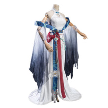 Load image into Gallery viewer, IN STOCK UWOWO Shenhe Cosplay Game Genshin Impact Fanart Shenhe 'Ink Feather Elegance' Cosplay Costume Chinese Halloween Costume