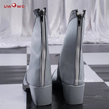 Load image into Gallery viewer, UWOWO Chun Shoes Game Wuthering Waves Chun Cosplay Shoes Gray shoes Woman Size 35-45