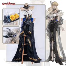Load image into Gallery viewer, IN STOCK UWOWO Navia Cosplay Game Genshin Impact Fanart Navia Gown Dress Cosplay Costume Halloween Costume