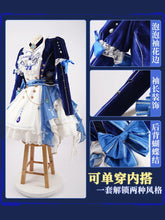 Load image into Gallery viewer, 【Wetrose】In Stock Focalors Furina Doujin Cosplay Costume SR Fontaine Hydro Waltz Dress Lolita Full Set Wig Halloween Xmas