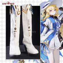 Load image into Gallery viewer, UWOWO Phoebe Shoes Game Wuthering Waves Phoebe Cosplay Shoes White shoes Woman Size 36-43