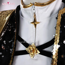 Load image into Gallery viewer, UWOWO Rumi Cosplay Collab Series: Kpop Huntrix Rumi GOLDEN Performance Black Suit Cosplay Costume XS-3XL Halloween Costume
