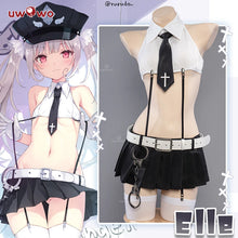 Load image into Gallery viewer, IN STOCK UWOWO Cosplay Elle Costume Rurudo Action Figure Style Elle Angel Police Cosplay Costume