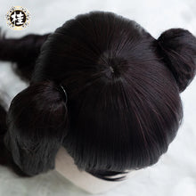 Load image into Gallery viewer, UWOWO Chocola Cosplay Wig 80cm Long Twin-tail Chocola/Chocolate Hair Matte Synthetic Heat Resistant Fiber