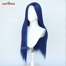 Load image into Gallery viewer, UWOWO League of Legends/LOL: Caitlyn Sheriff of Piltover Cosplay Wig High Quality Dark Blue Hair