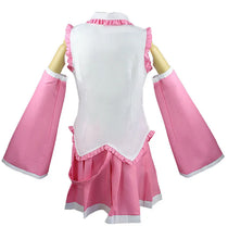 Load image into Gallery viewer, Anime Miku Cosplay Costume Wig Shoes Japan Leather Midi Dress Miku Cosplay Female Halloween Costume Girls JK Uniform Women Men