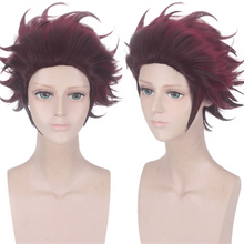 Load image into Gallery viewer, 1:1 Halloween Demon Slayer Cosplay wig Kamado Nezuko Kanroji Mitsuri Tsuyuri Kanawo Agatsuma Zenitsu Hashibira Inosuke Hair Wig