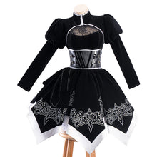 Load image into Gallery viewer, IN STOCK UWOWO A2 Cosplay NieRR:Automata A2 YoRHa: Pearl Harbor Descent Record Cosplay Costume Woman Dress Halloween Costume