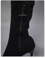 Load image into Gallery viewer, UWOWO Nierr: Automataa 2B Reincarnationn Alternatee Battler Cosplay Shoes Boots High-Tube Boots Halloween Cosplay