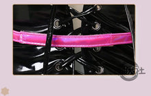 Load image into Gallery viewer, Anime Miku Rabbit Cosplay hole Black Leather Bunny Girl Sexy Cute Halloween Cosplay Costume Headdresses Clothes Bows Girl Wig