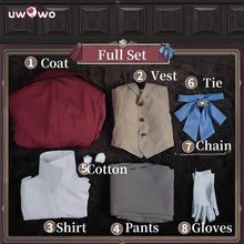 Load image into Gallery viewer, UWOWO Identity V Cosplay Collab Series: Game Identity V The "Composer" Cosplay Costume Role Play Halloween Costumes