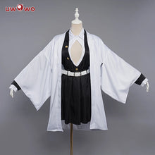 Load image into Gallery viewer, UWOWO Kanrojii Mitsuri Cosplay Costume Skirt Cloak Skirt Full Set Dress Role Play Halloween Costumes Outfit