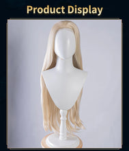 Load image into Gallery viewer, UWOWO Evelynn Wig Game League of Legends/LOL Coven Evelynn Cosplay Wig Lace wig Lace hair Long Hair Yellow Hair 90CM New Style