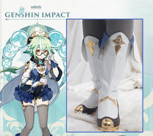 Load image into Gallery viewer, UWOWO Genshin Impact Shoes Sucrose Shoes Anemo Mondstadt Female Cosplay Shoes