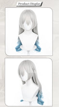 Load image into Gallery viewer, UWOWO Honkai Star Rail Firefly Cosplay Wig Long hair Grey Blue 60CM Hair Wig