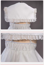 Load image into Gallery viewer, IN STOCK UWOWO Anime Mikku Cosplay Costume White Dress Full Set Mikku Chan Halloween Costumes White Dress Outfit