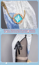 Load image into Gallery viewer, IN STOCK UWOWO Ganyu Cosplay Genshin Impact Cosplay Fanart: Ganyu Qipao Cheongsam Chinese Traditional Qipao Dress Halloween Cos