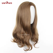 Load image into Gallery viewer, UWOWO Game Identity VPsychologist Ada Mesmer Cosplay Wig Brown Hair Long Wig 52CM