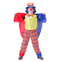 Load image into Gallery viewer, 39BD Child Clown Cosplay Costume Including Coat Shirt Pants Clown Hat Clown Necktie