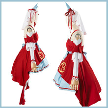 Load image into Gallery viewer, Anime Game Umamusume: Pretty Derby Still in Love Cosplay Costume Wig Red Princess Dress Lolita Woman Sexy Lovely Christmas Suit