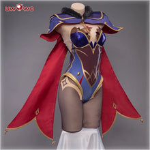 Load image into Gallery viewer, IN STOCK UWOWO Game Genshin Impact Mona Megistus Astral Reflection Cosplay Costume Enigmatic Astrologer Halloween Costume