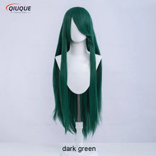 Load image into Gallery viewer, 73 Colors 100cm Long Straight Cosplay Wig Anime Compatible Universal Omopinenet Heat Resistant Synthetic Hair Wigs + Wig Cap