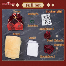 Load image into Gallery viewer, LAST BATCH UWOWO Fanart Namii Chinese Dress Cheongsam Cosplay Costume For Women Anime Costume With Sticker