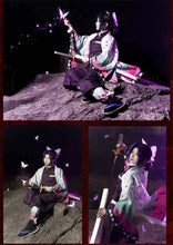 Load image into Gallery viewer, Women Girls Kochou Kanae Cosplay Costume Demon-Slayer ForAdult Anime Kimetsu-No-Yaiba Shinobu Kochou Halloween Clothes