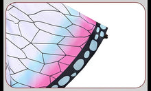 Load image into Gallery viewer, Anime Demon Slayer Kochou Shinobu Cosplay Costume Kimetsu No Yaiba Kochou Uniforms Wigs Hairs Halloween For Kids Adult Cos Party