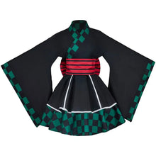 Load image into Gallery viewer, Demon Slayer Anime Inosuke Kamado Nezuko Cosplay Costume Kochou Shinobu Halloween Maid Dress Outfit For Women