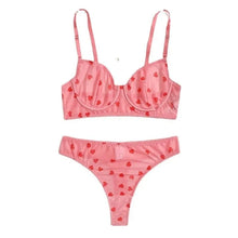 Load image into Gallery viewer, Female Lingerie Sexy Lingerie for Women Body Shorts Push-up Bra Fancy Woman Underwear Transparent Intimate Lingerie Set