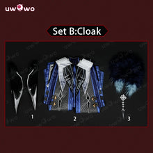 Load image into Gallery viewer, UWOWO Collab Series:Capitano Cosplay Game Genshin Impact Fatui Harbingers Il Capitan Cosplay Costume New Outfit Halloween Cos