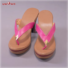 Load image into Gallery viewer, IN STOCK UWOWO Game Genshin Impact Raiden Shogun Baal Cosplay Shoes Ba'al Halloween High Heels for Women  Clothing