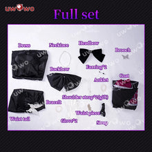 Load image into Gallery viewer, IN STOCK UWOWO Kafka Cosplay Game Honkai Star Rail Fanart Kafka Gown Cosplay Costume Halloween Costume