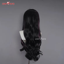 Load image into Gallery viewer, IN STOCK UWOWO Draculauraa Wig Little Devil Cosplay With Cape Wig Black and Pink 75CM Long Hair Heat Resistant Halloween Wig