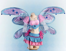 Load image into Gallery viewer, IN STOCK UWOWO Bloomm S4 Anime Cosplay Costume Big Fairy Wings Cosplay Princes Costume Outfit Butterfly Halloween Costumes